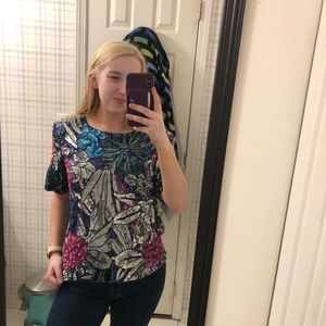 Vintage Sequin Top